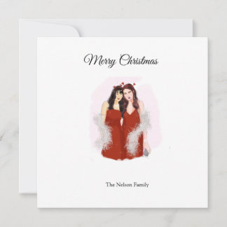 Merry Christmas Thank You Card