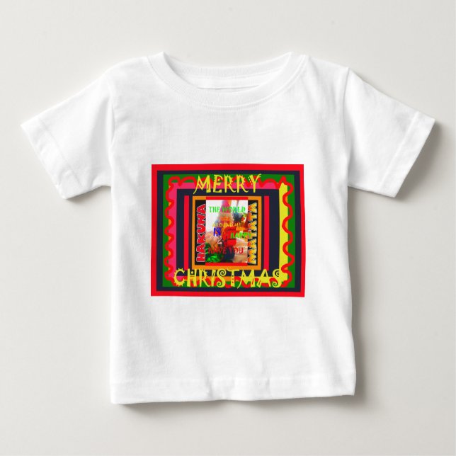 Merry Christmas The world around me is happy to ha Baby T-Shirt (Front)