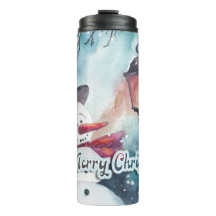 Merry Christmas   Thermal Tumbler