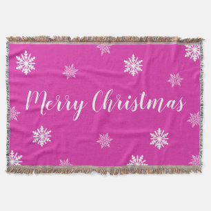 Merry Christmas Throw Blanket