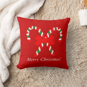 Merry Christmas Throw Pillow