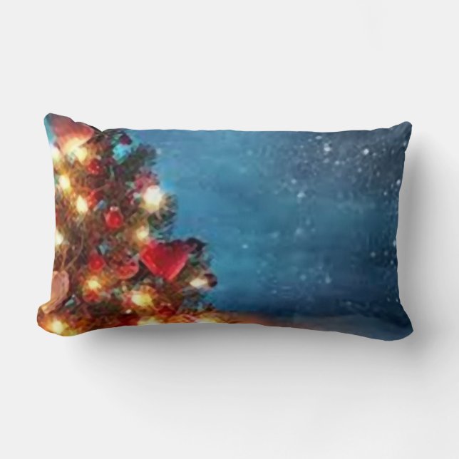 Merry Christmas_throw pillow (Front)
