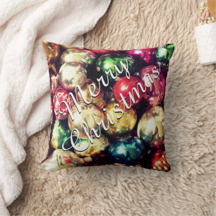 "Merry Christmas" Throw Pillow