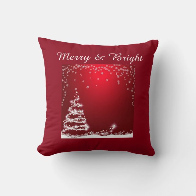 Merry Christmas throw pillow (Front)