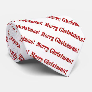 Merry Christmas Tie
