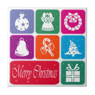 Merry Christmas Tile