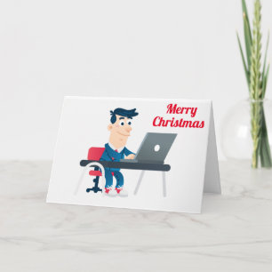 MERRY CHRISTMAS TO A CO-WORKER AND FRIEND CARD
