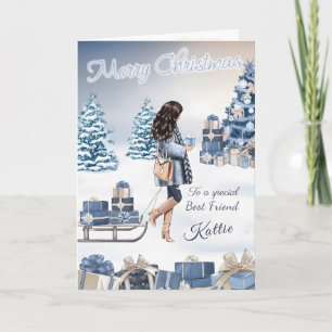 Merry Christmas to a Very Special Friend Christmas Card