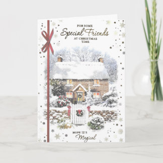 Merry Christmas to a Very Special Friend Christmas Card