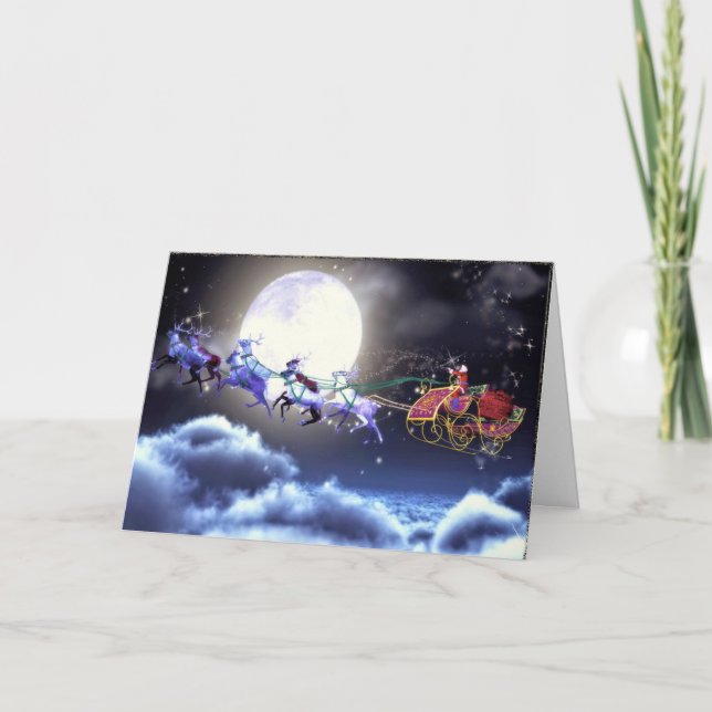 Merry Christmas To All And To All A Good Night Holiday Card (Front)