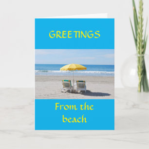 **MERRY CHRISTMAS** TO MY FAVORITE *BEACH BUM* CARD