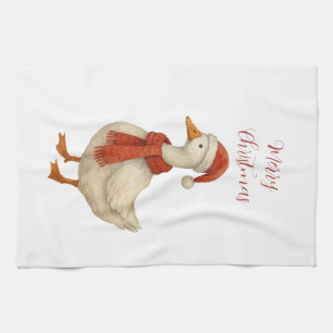 Merry Christmas to my Silly Goose Tea Towel