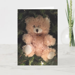 MERRY CHRISTMAS TO "MY TEDDYBEAR" HOLIDAY CARD