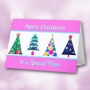 Merry Christmas to Special Niece card