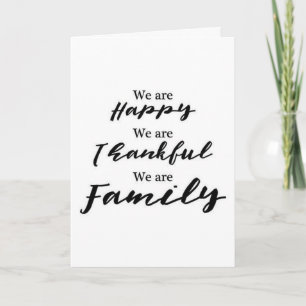 MERRY CHRISTMAS TO THE ***BEST FAMILY EVER*** CARD