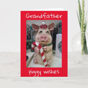 MERRY CHRISTMAS TO YOU "SPECIAL GRANDFATHER" HOLIDAY CARD