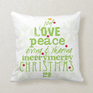 Merry Christmas to You Throw Pillow