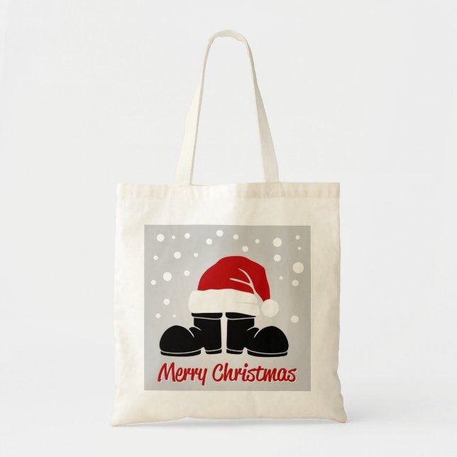 Merry Christmas Tote Bag (Front)