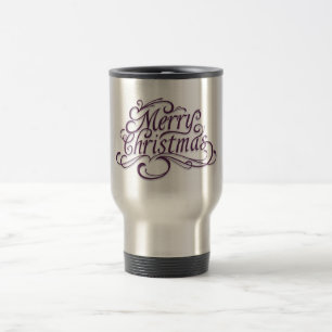 Merry Christmas Travel Commuter Mug
