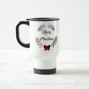 Merry christmas travel mug