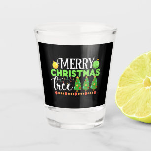 Merry Christmas Tree-34564 Shot Glass