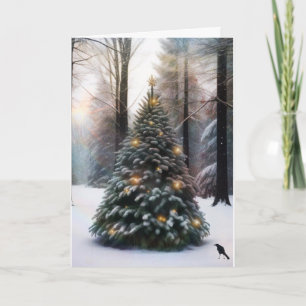 Merry Christmas Tree Card
