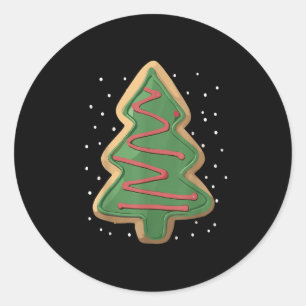 Merry Christmas Tree Christmas  Classic Round Sticker