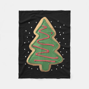 Merry Christmas Tree Christmas  Fleece Blanket