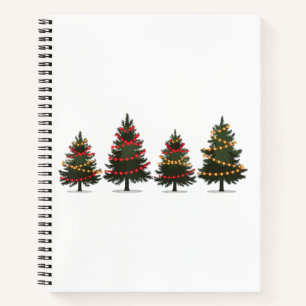 Merry Christmas Tree Christmas Shirts For Women An Notebook