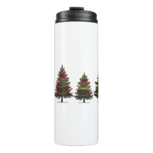 Merry Christmas Tree Christmas Shirts For Women An Thermal Tumbler