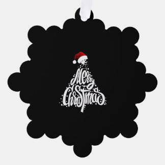 Merry Christmas                              Tree Decoration Card