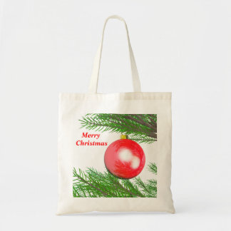 Merry Christmas Tree Decoration Tote Bag
