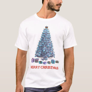 Merry Christmas. Tree (design 2) with gifts T-Shirt