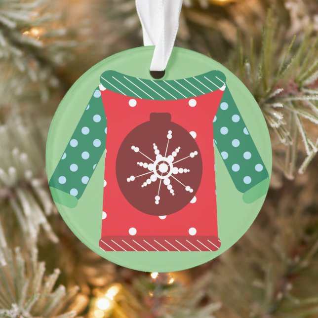 Merry Christmas Tree Doodle Photo Ornament (Tree)