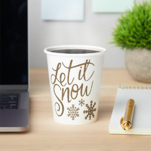 Merry Christmas Tree Festive Holiday Gift Design Paper Cups