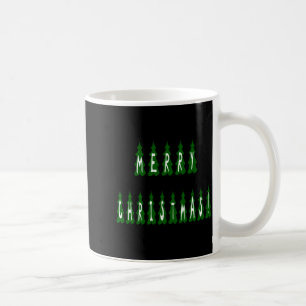 Merry Christmas Tree Font Girls And Boys Coffee Mug