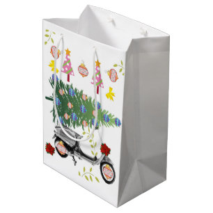 Merry Christmas Tree Gift Bags