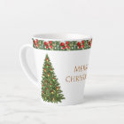 Merry Christmas Tree Latte Mug