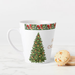 Merry Christmas Tree Latte Mug
