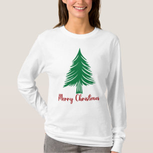 Merry Christmas Tree long sleeve T-Shirt