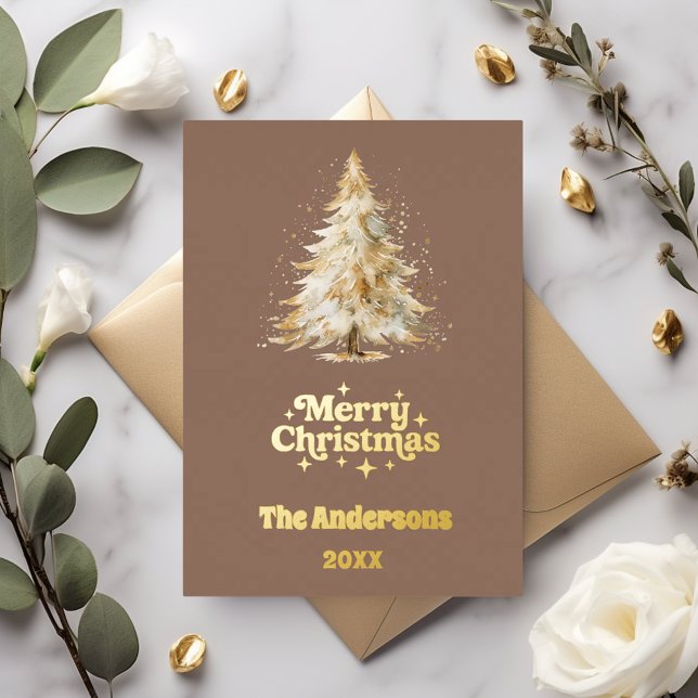 Merry Christmas tree mocha photo year in review (Creator Uploaded)