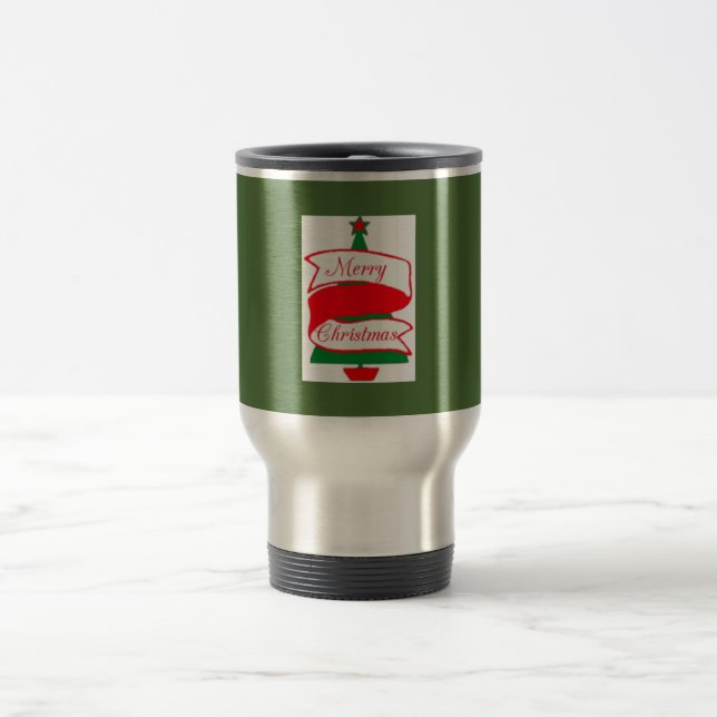 Merry Christmas Tree Mug (Center)