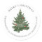 Merry Christmas Tree Name Return Address