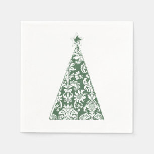 Merry Christmas Tree Napkin