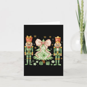 Merry Christmas Tree Nutcracker Ballet Dance Women Card