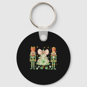 Merry Christmas Tree Nutcracker Ballet Dance Women Key Ring