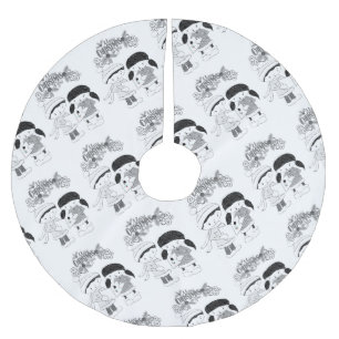 Merry Christmas Tree Skirt 