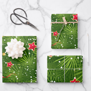 Merry Christmas Tree Ugly Xmas Sweater Christmas T Wrapping Paper Sheet