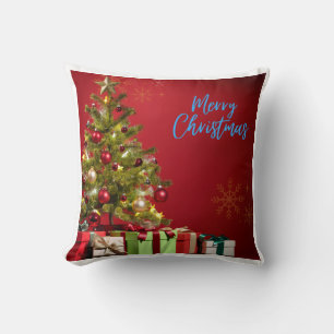 Merry Christmas Tree wi Cushion