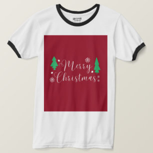 Merry Christmas Tree's and Star's T-Shirt